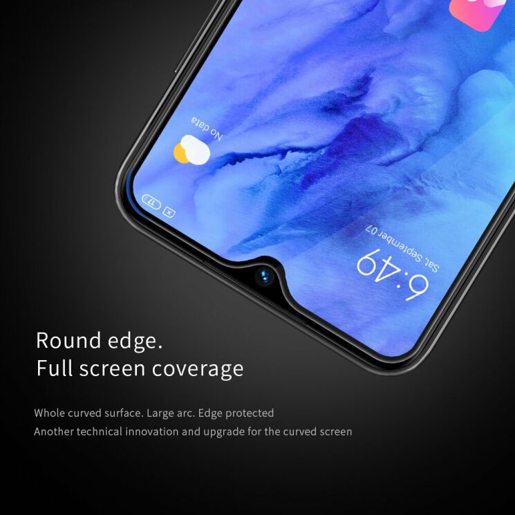 Защитное стекло NILLKIN XD CP+ MAX для Xiaomi Redmi Note 8T - Black: фото 8 из 20