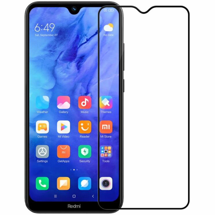 Защитное стекло NILLKIN XD CP+ MAX для Xiaomi Redmi Note 8T - Black: фото 1 из 20