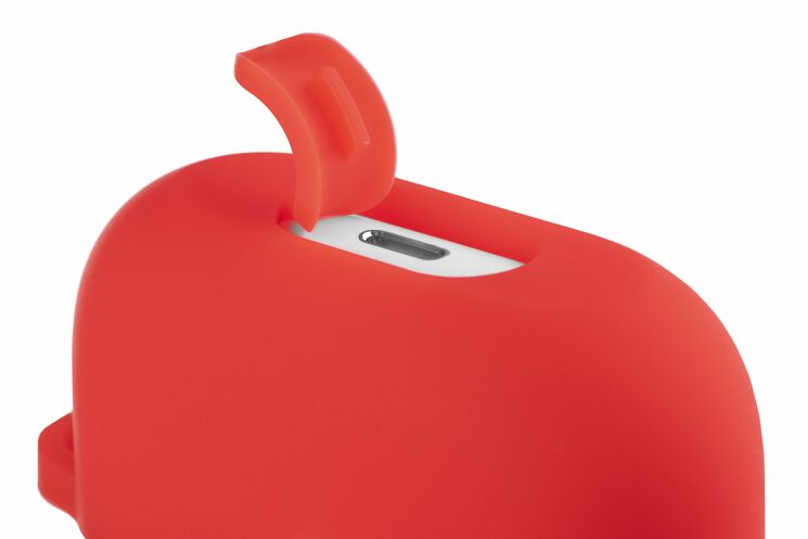 Захисний чохол 2E Pure Color Silicone (2.5mm) для Apple AirPods Pro - Red: фото 3 з 4