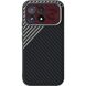 Захисний чохол ABEEL Carbon Fiber Case (FP) для Xiaomi Poco F9 Pro - Black / Silver (429124BS). Фото 2 з 8