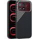 Захисний чохол ABEEL Carbon Fiber Case (FP) для Xiaomi Poco F9 Pro - Black / Silver (429124BS). Фото 1 з 8