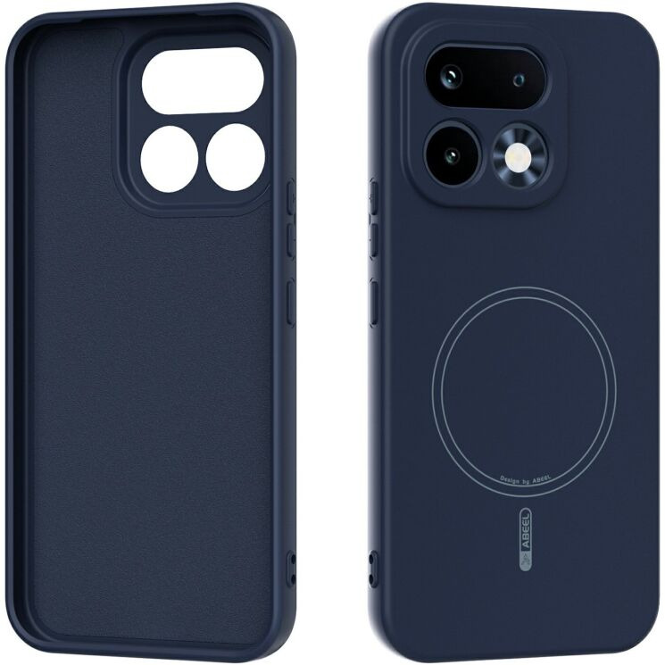 Защитный чехол ABEEL Lyra Skin with MagSafe для Realme 16 Pro - Dark Blue: фото 1 из 7