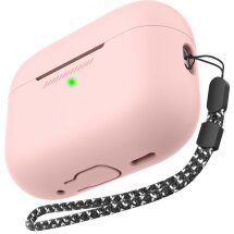 Защитный чехол AHASTYLE Silicone Case для AirPods Pro 3 - Pink: фото 1 из 6