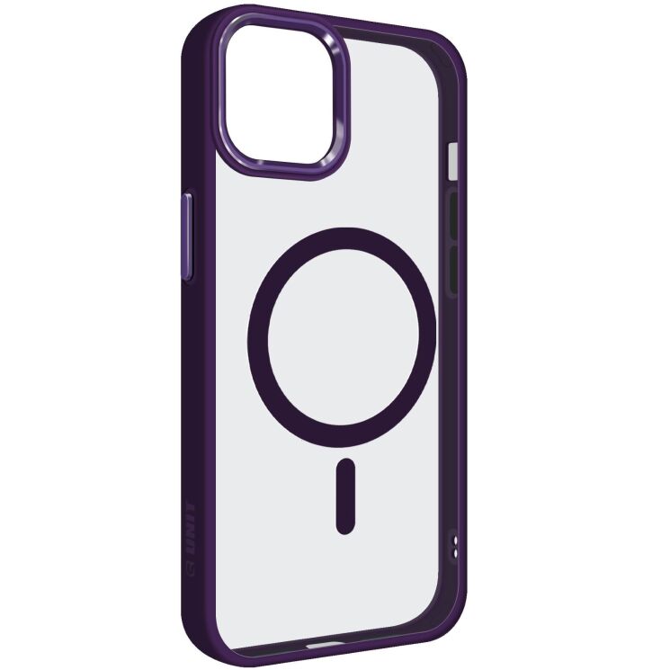 Захисний чохол ArmorStandart Unit MagSafe для Apple iPhone 15 - Purple: фото 1 з 6