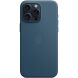 Захисний чохол Copiex FineWoven with MagSafe для Apple iPhone 15 Pro Max - Pacific Blue (339474L). Фото 2 з 3