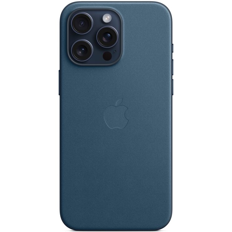 Захисний чохол Copiex FineWoven with MagSafe для Apple iPhone 15 Pro Max - Pacific Blue: фото 2 з 3