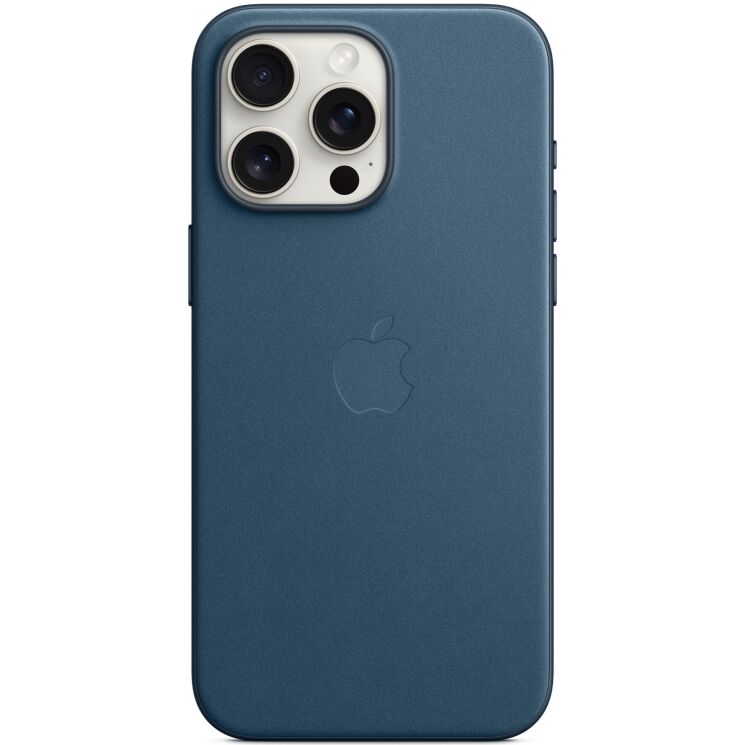 Захисний чохол Copiex FineWoven with MagSafe для Apple iPhone 15 Pro Max - Pacific Blue: фото 3 з 3