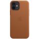 Защитный чехол Copiex Leather Case with MagSafe для Apple iPhone 12 / iPhone 12 Pro - Saddle Brown (369205Z). Фото 5 из 6