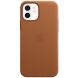 Защитный чехол Copiex Leather Case with MagSafe для Apple iPhone 12 / iPhone 12 Pro - Saddle Brown (369205Z). Фото 1 из 6