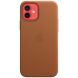 Защитный чехол Copiex Leather Case with MagSafe для Apple iPhone 12 / iPhone 12 Pro - Saddle Brown (369205Z). Фото 2 из 6