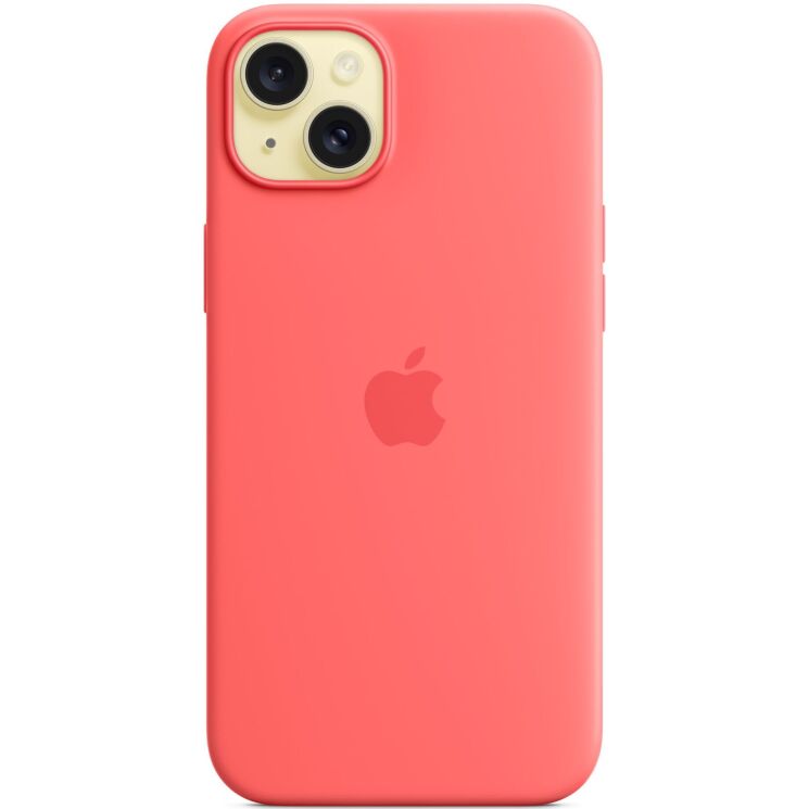 Захисний чохол Copiex Silicone Case with MagSafe для Apple iPhone 15 Plus - Guava: фото 1 з 3