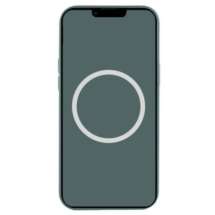 Защитный чехол Copiex Silicone Case with MagSafe для Apple iPhone 16 - Lake Green: фото 3 из 3