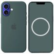 Защитный чехол Copiex Silicone Case with MagSafe для Apple iPhone 16 - Lake Green (366420G)