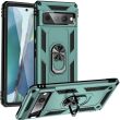Защитный чехол Deexe Armor Case для Google Pixel 7 Pro - Blackish Green (308249DG)