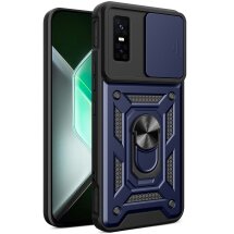 Защитный чехол Deexe Armor Shield для Infinix GT 30 Pro - Blue: фото 1 из 9