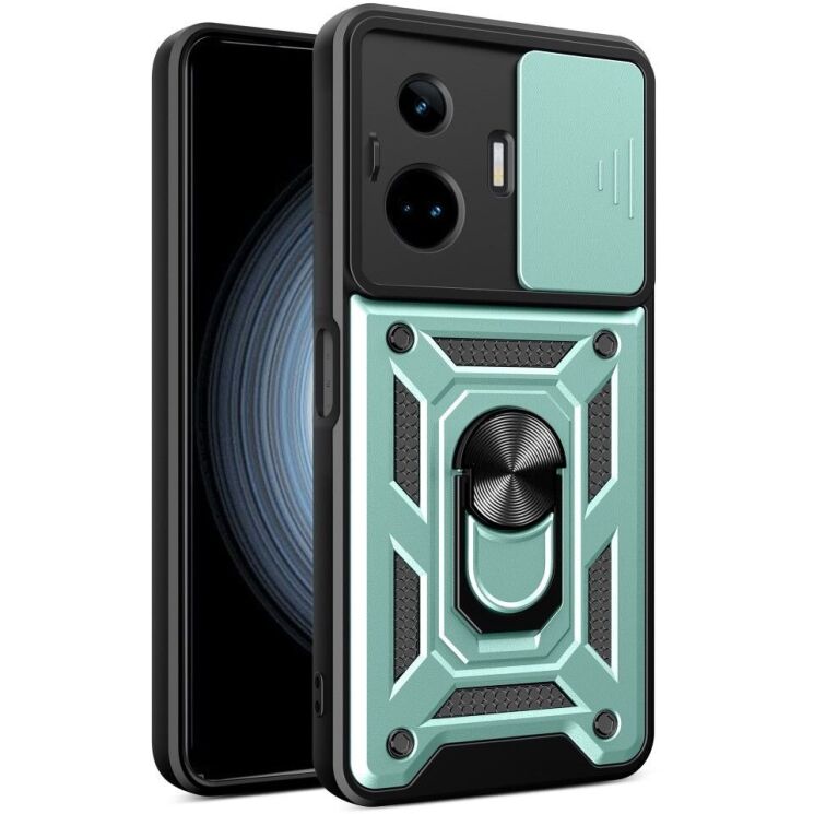 Защитный чехол Deexe Armor Shield для Realme GT3 / GT Neo 5 - Green: фото 1 из 8
