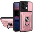 Защитный чехол Deexe Armor Slider для OPPO Reno 13 5G - Rose Gold (376547RG)