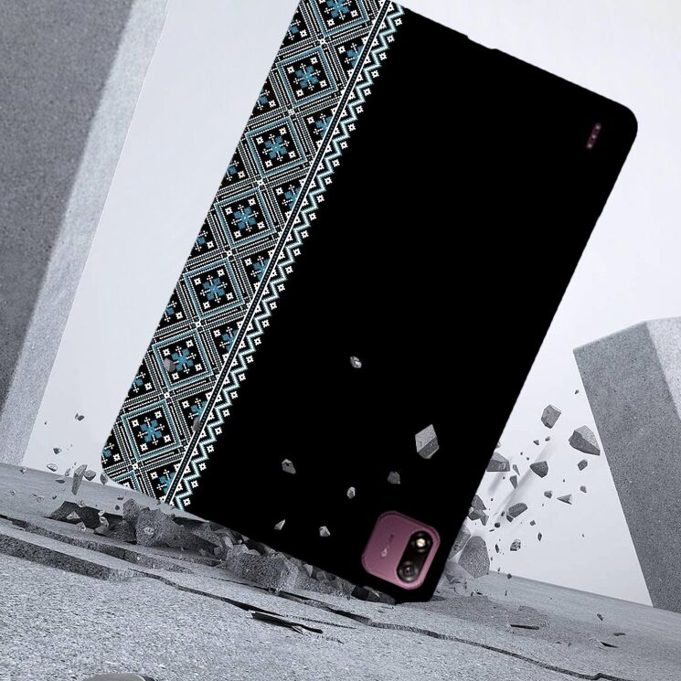 Захисний чохол Deexe Art Style для Xiaomi Pad 9 Pro Max - Blue: фото 4 з 4