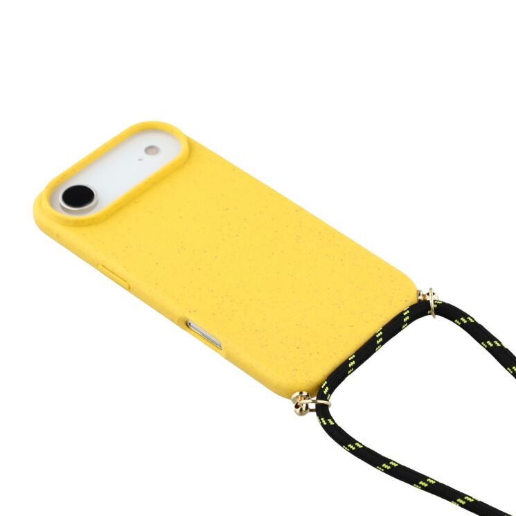 Захисний чохол Deexe Astra Case для Apple iPhone 17 Air - Yellow: фото 4 з 5