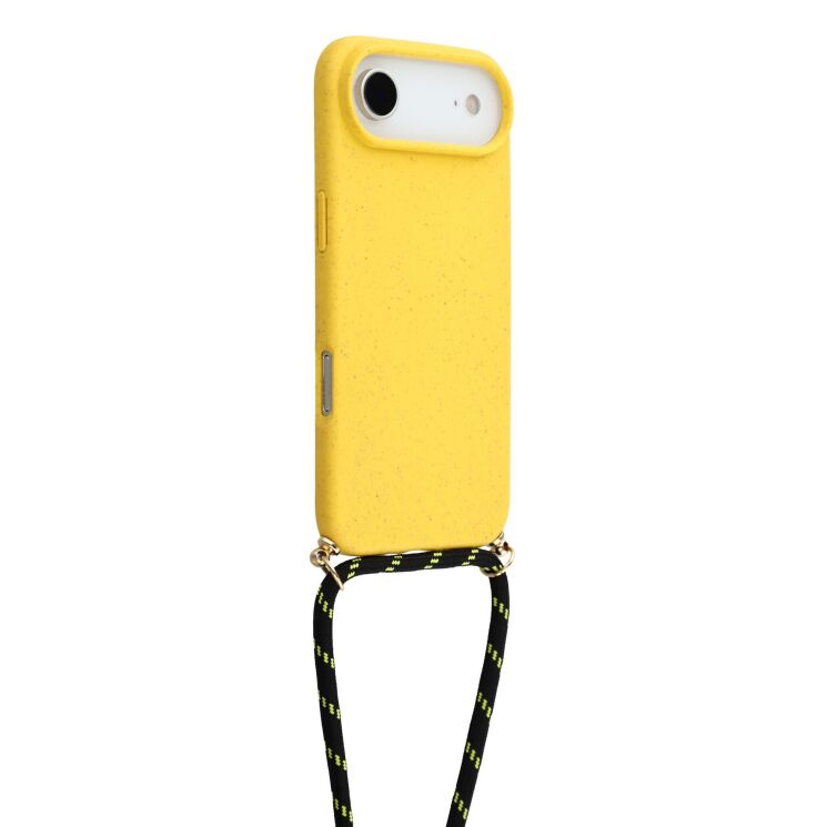 Захисний чохол Deexe Astra Case для Apple iPhone 17 Air - Yellow: фото 3 з 5