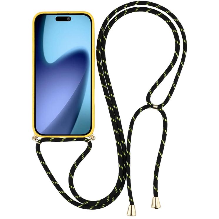 Захисний чохол Deexe Astra Case для Apple iPhone 17 Air - Yellow: фото 2 з 5