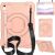 Защитный чехол Deexe Battle Case для Apple iPad 10.9 (2022) / iPad 11 (2025) - Rose Gold: фото 1 из 11