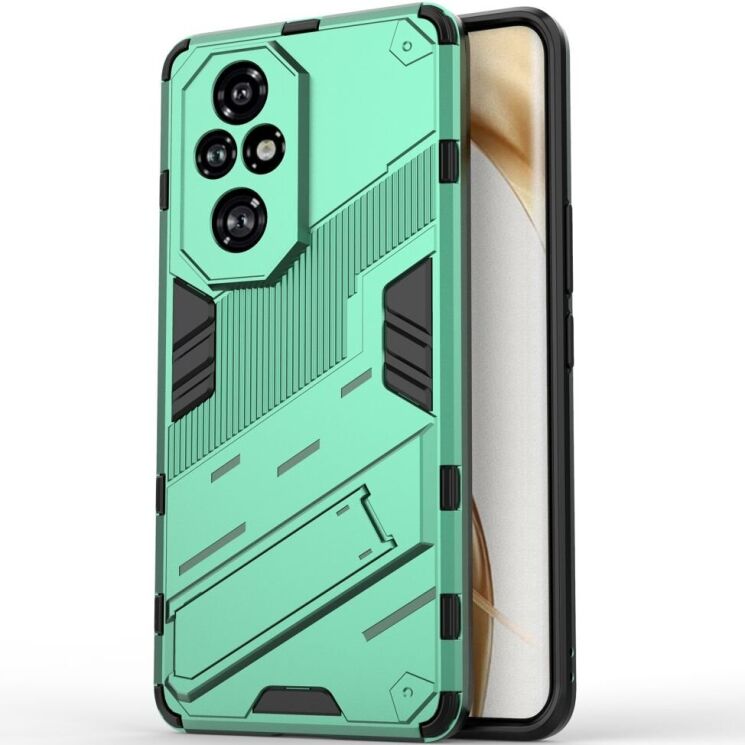 Захисний чохол Deexe Bibercas для Honor 200 Pro - Green: фото 2 з 7