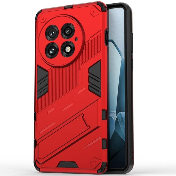 Защитный чехол Deexe Bibercas для OnePlus 13 - Red: фото 2 из 7