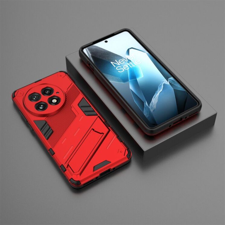 Защитный чехол Deexe Bibercas для OnePlus 13 - Red: фото 4 из 7