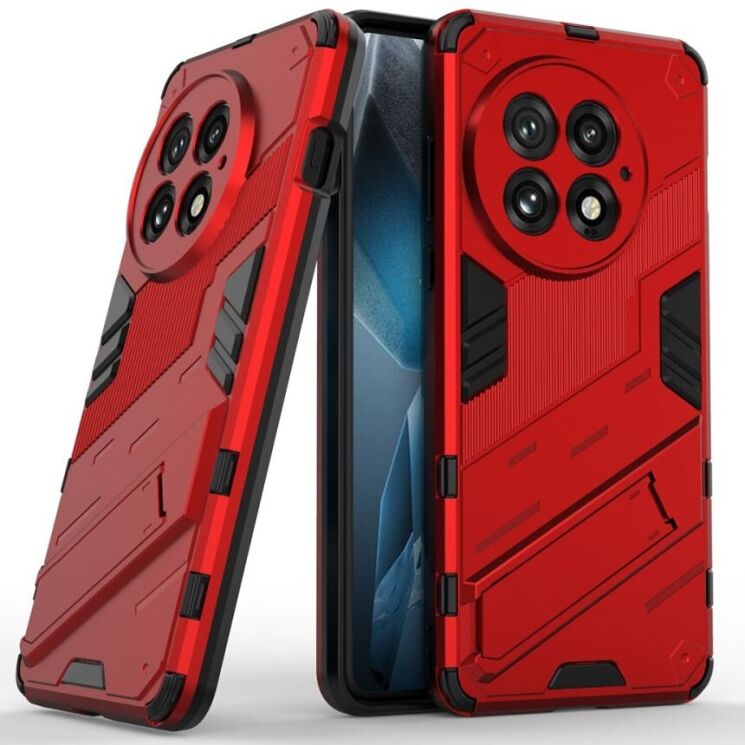Защитный чехол Deexe Bibercas для OnePlus 13 - Red: фото 1 из 7