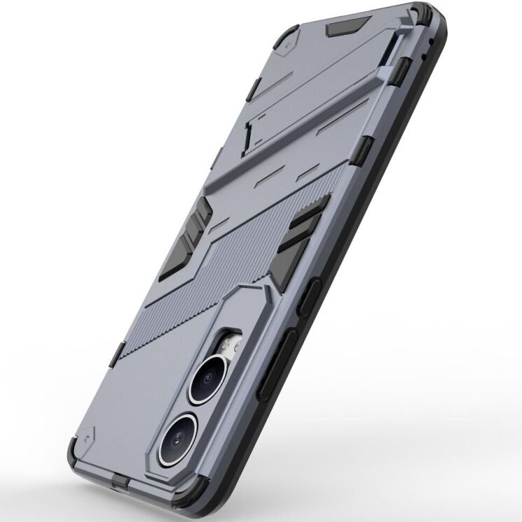 Защитный чехол Deexe Bibercas для OnePlus Nord CE 4 Lite - Grey: фото 4 из 8