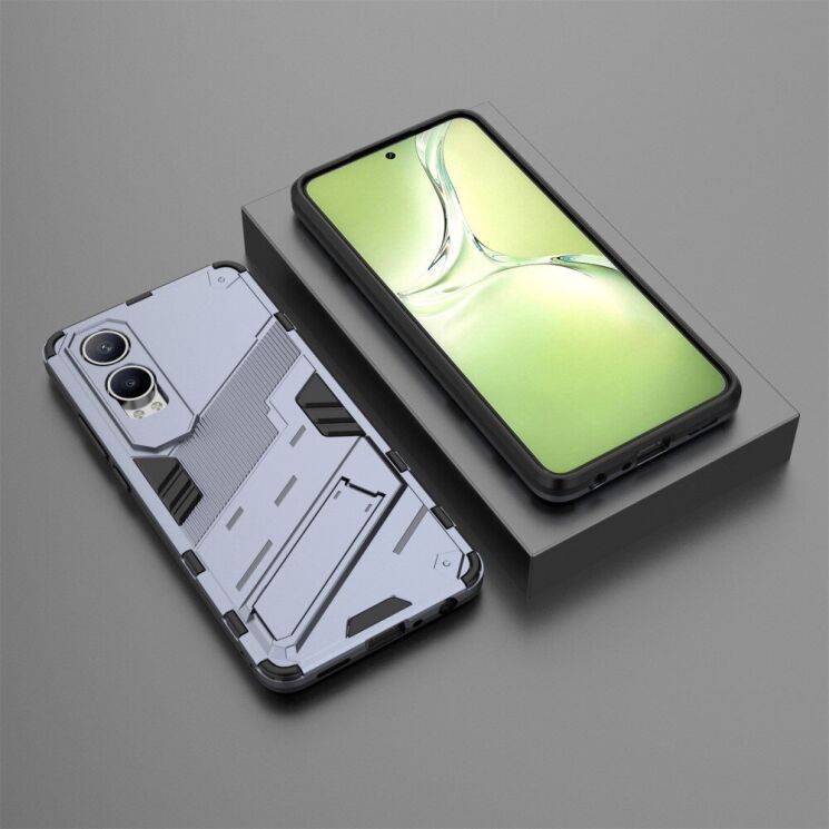 Защитный чехол Deexe Bibercas для OnePlus Nord CE 4 Lite - Grey: фото 6 из 8