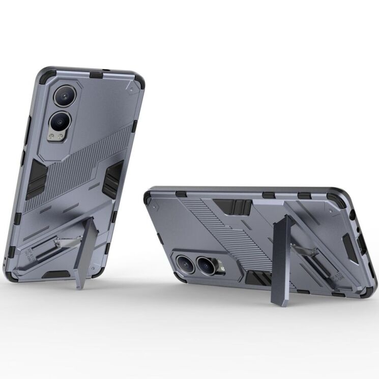 Защитный чехол Deexe Bibercas для OnePlus Nord CE 4 Lite - Grey: фото 3 из 8