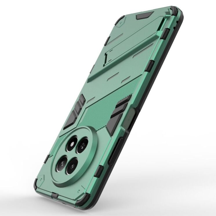 Защитный чехол Deexe Bibercas для Realme 12 5G - Green: фото 4 из 7