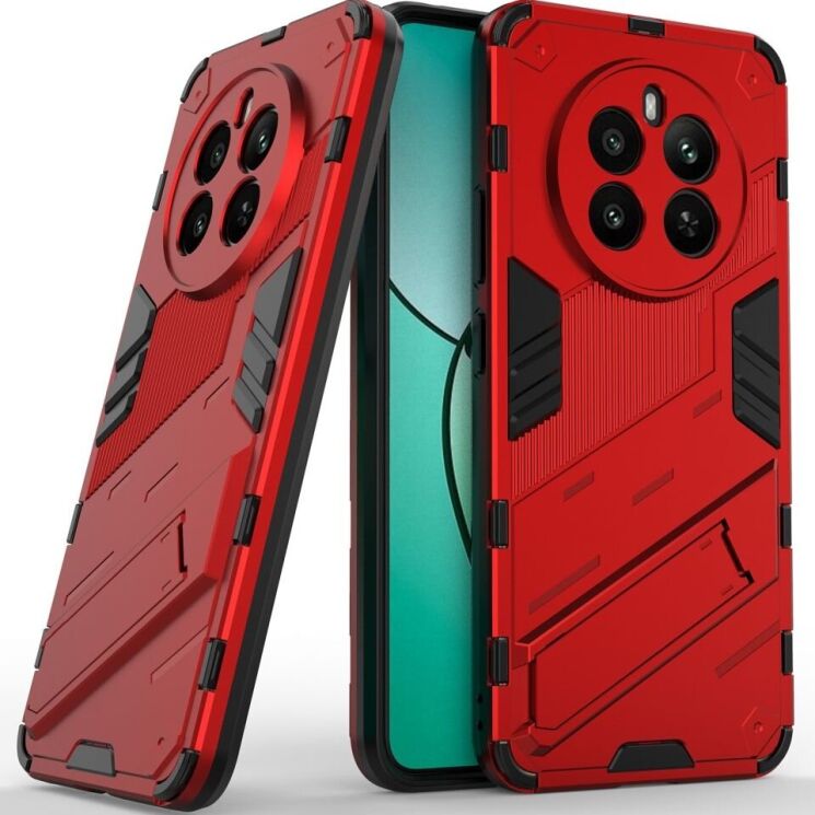Защитный чехол Deexe Bibercas для Realme 12 / 12 Plus - Red: фото 1 из 6