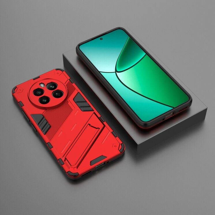 Защитный чехол Deexe Bibercas для Realme 12 / 12 Plus - Red: фото 5 из 6