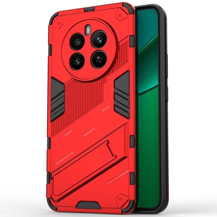 Защитный чехол Deexe Bibercas для Realme 12 / 12 Plus - Red: фото 2 из 6
