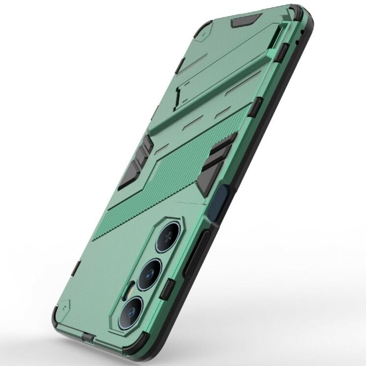 Захисний чохол Deexe Bibercas для Realme C65 - Green: фото 4 з 8