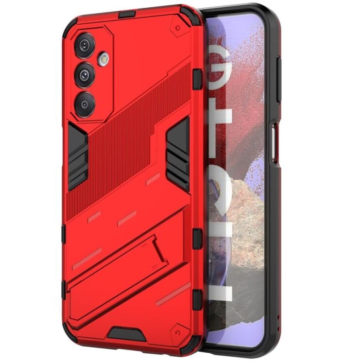 Защитный чехол Deexe Bibercas для Samsung Galaxy M34 - Red: фото 1 из 7