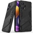 Защитный чехол Deexe Bibercas для Xiaomi Poco F5 / Redmi Note 12 Turbo - Black (327313B)