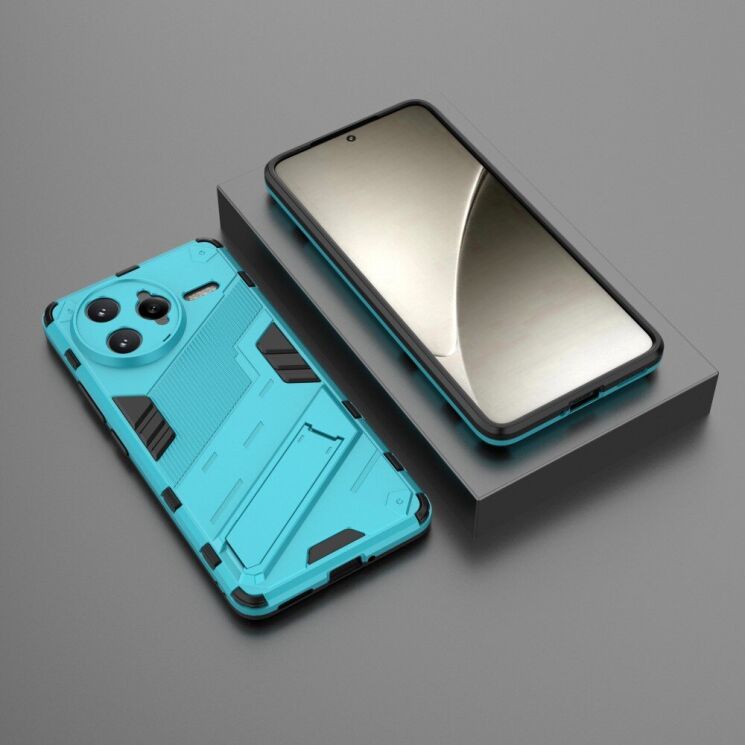 Защитный чехол Deexe Bibercas для Xiaomi Poco F7 Ultra - Baby Blue: фото 6 из 8
