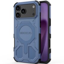 Захисний чохол Deexe Bibercas J-16 Series для iPhone 18 Pro Max / 17 Pro Max - Blue: фото 1 з 7