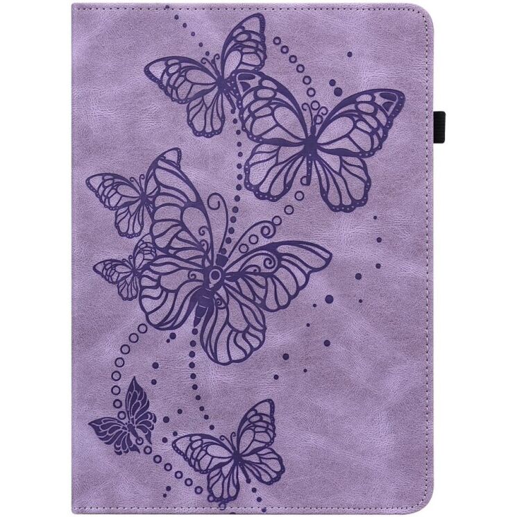 Защитный чехол Deexe Butterfly для Lenovo Tab P11 Pro Gen 2 - Purple: фото 2 из 9