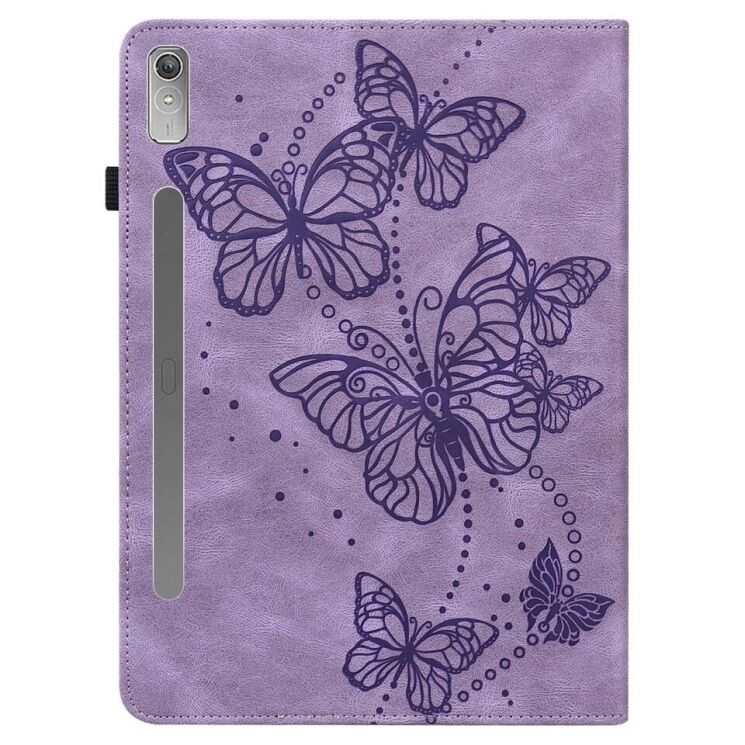 Защитный чехол Deexe Butterfly для Lenovo Tab P11 Pro Gen 2 - Purple: фото 3 из 9