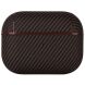 Захисний чохол Deexe Carbon Cover для Apple AirPods Pro 2 - Brown (306042Z). Фото 1 з 4