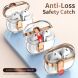 Защитный чехол Deexe Clear Luxe для Samsung Galaxy Buds 3 / Buds 3 Pro - Rose Gold (360919RG). Фото 3 из 8