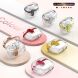 Защитный чехол Deexe Clear Luxe для Samsung Galaxy Buds 3 / Buds 3 Pro - Rose Gold (360919RG). Фото 8 из 8