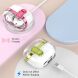 Защитный чехол Deexe Clear Luxe для Samsung Galaxy Buds 3 / Buds 3 Pro - Rose Gold (360919RG). Фото 7 из 8