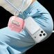 Захисний чохол Deexe Clear Stand для AirPods 5 / 4 - Transparent Pink (364461TP). Фото 6 з 8