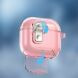 Захисний чохол Deexe Clear Stand для AirPods 5 / 4 - Transparent Pink (364461TP). Фото 4 з 8